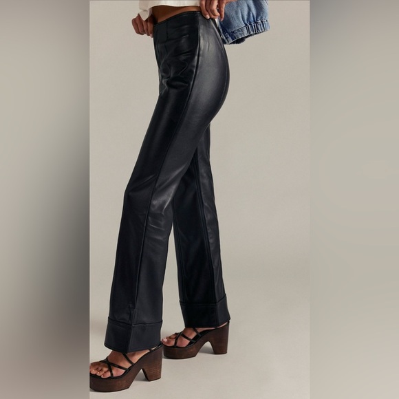 Glow Up Vegan Pants NWOT black - Picture 1 of 3